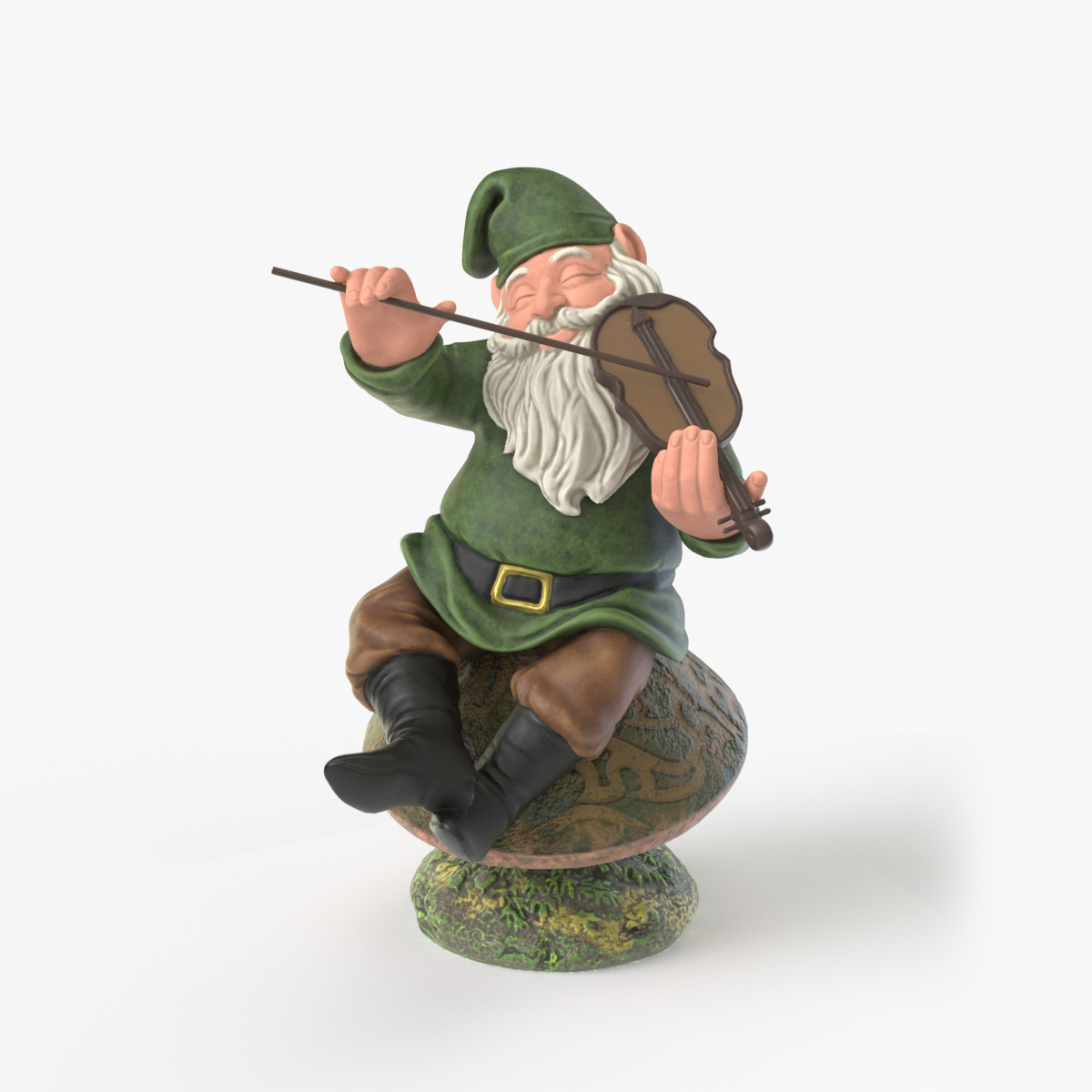 3d Model Garden Gnome Turbosquid 1369072