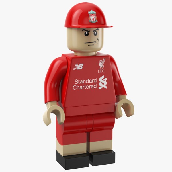 liverpool lego man 3D model