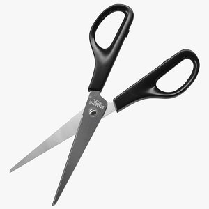 3D realistic scissors model