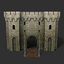 3D castle set