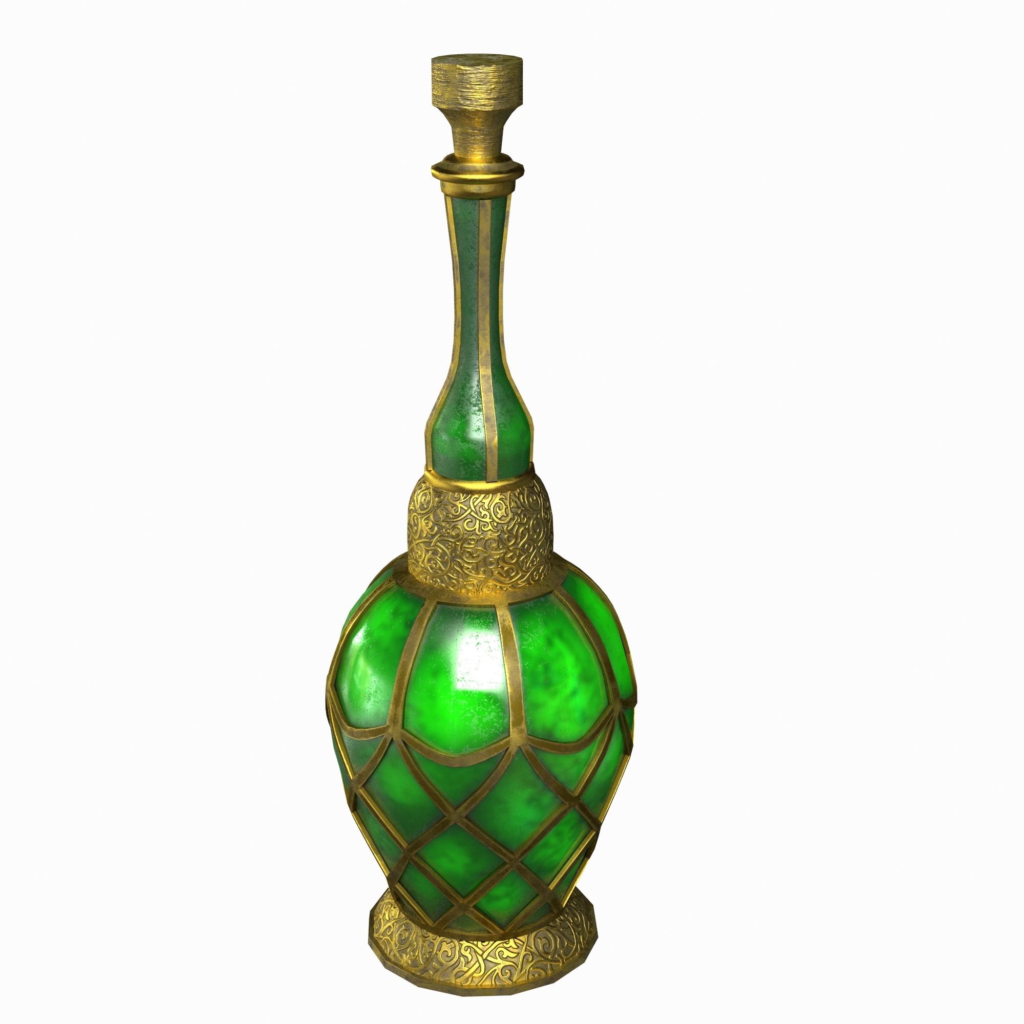 Potion magic bottle model - TurboSquid 1369703