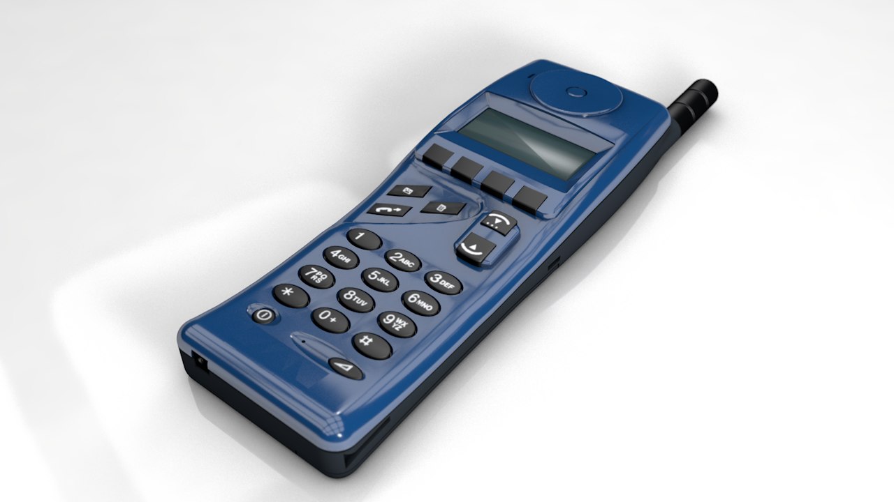 Cordless Telephone 3d Model Turbosquid 1370008