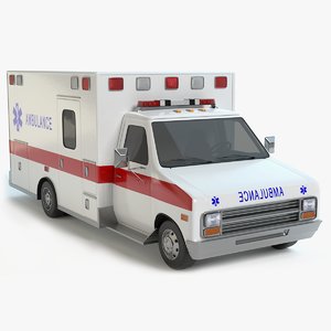 ambulance pbr model