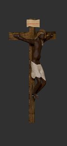 3D jesus crucified model