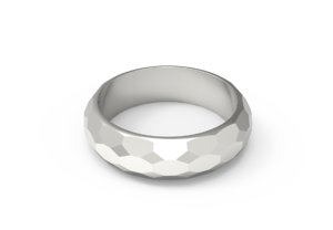 ring faceted 3D model