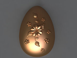 egg mold hand 3D model