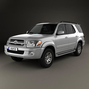 3D toyota sequoia limited model