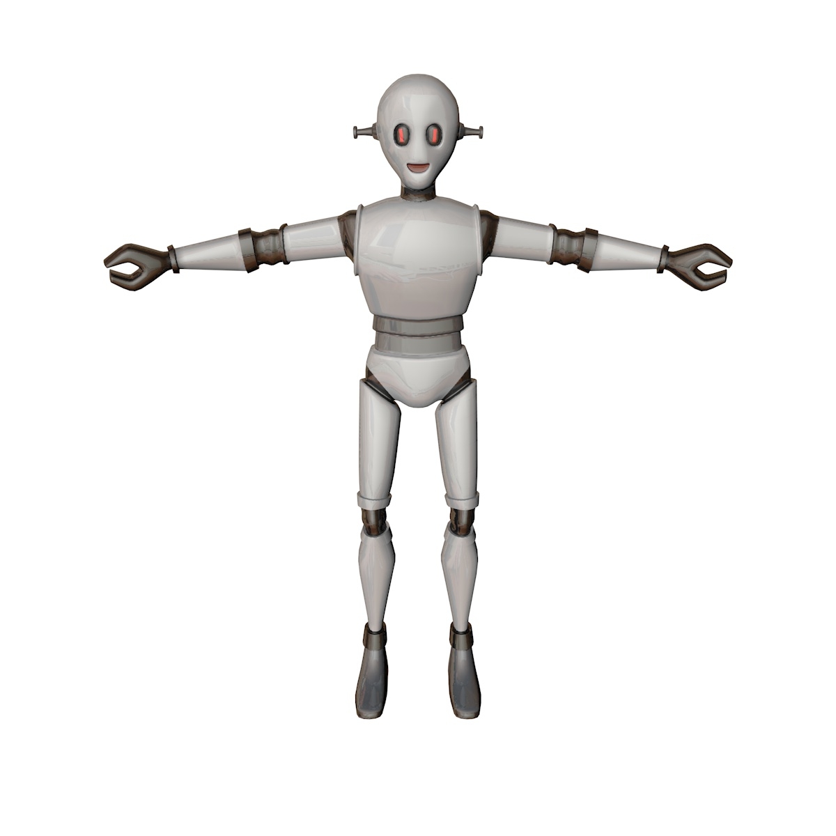 机器人角色3d模型