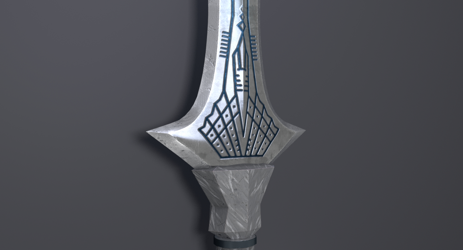 黑暗之剑3d模型