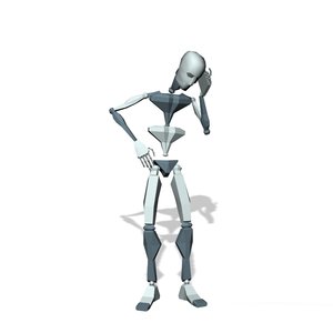 Businessman calling phone