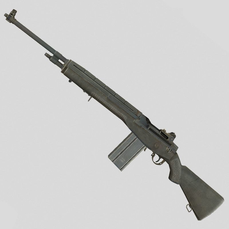 M14 3D model - TurboSquid 1370848