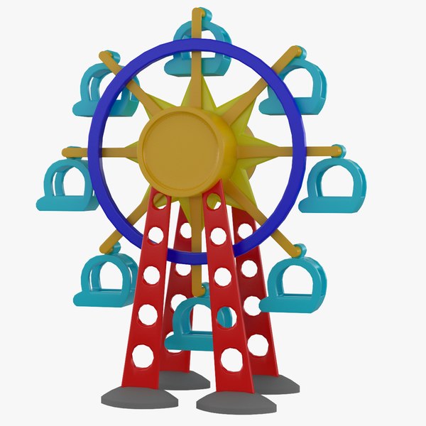 3d tolo toy ferris wheel model