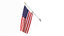 3D american flags pack
