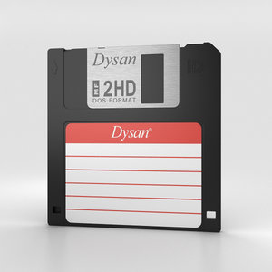 floppy disk 3 3D