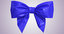 blue bow model