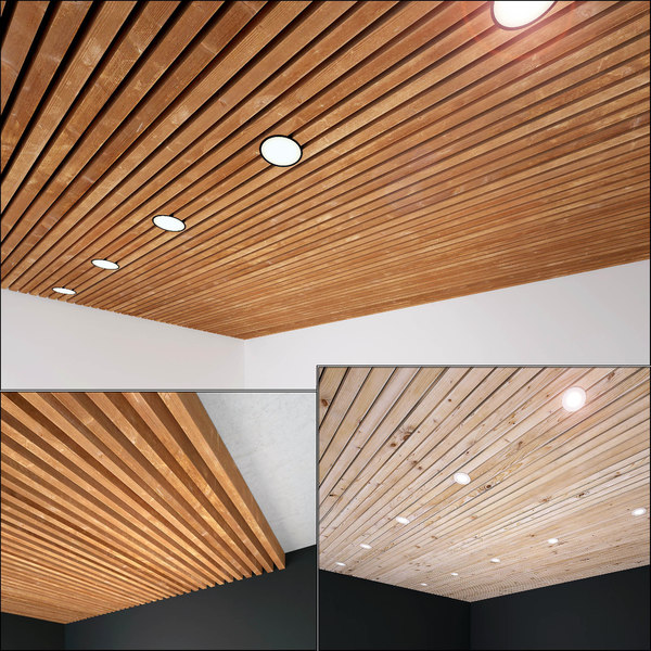modelo 3d Juego de techo de madera 6 - TurboSquid 1371429