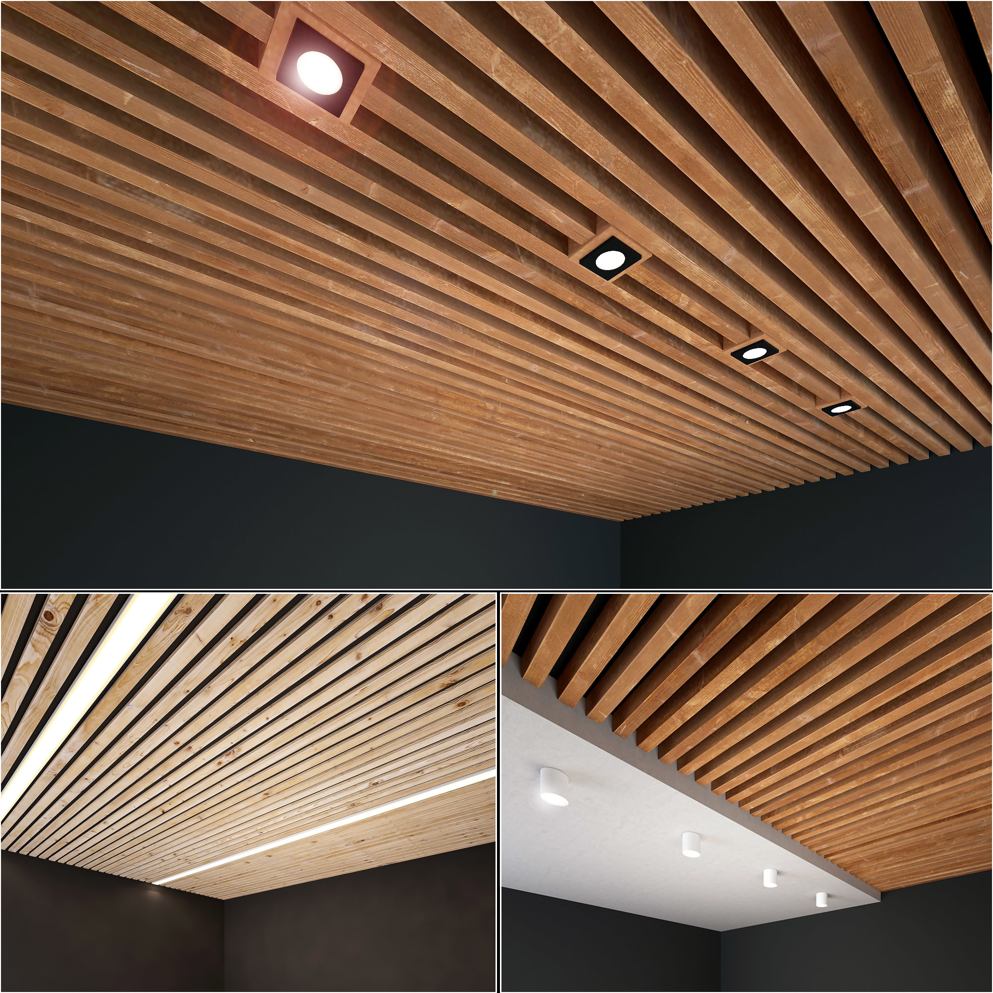 Wooden Ceiling Set 5