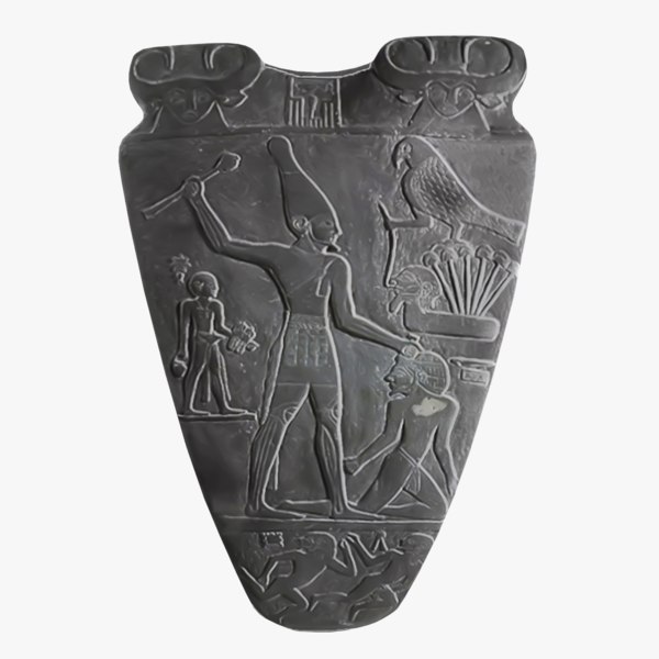 3D model narmer palette