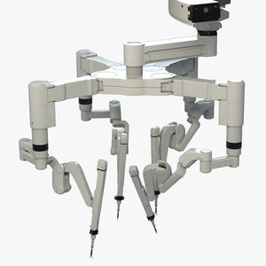 medical surgical robot arm 3D model