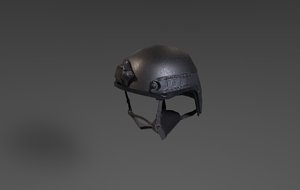 3D helmet mobil model