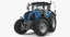 3D new tractor generic rigged