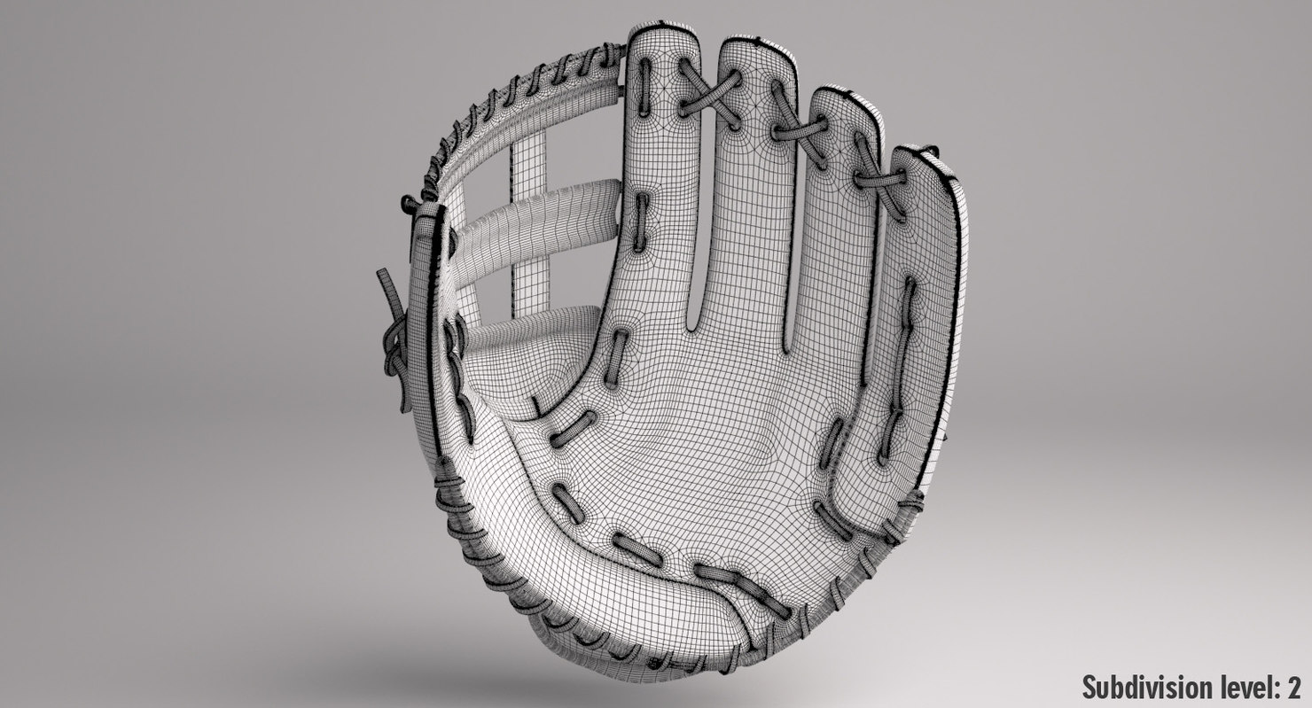 Baseball glove 3D model TurboSquid 1372044