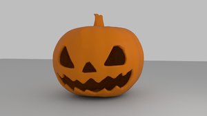 pumpkin crack 3D model