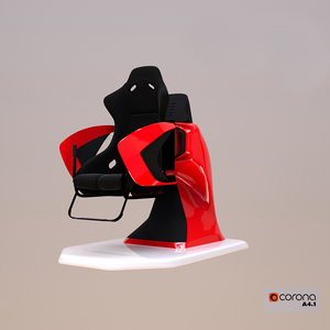 3D 9d chair simulator vr model