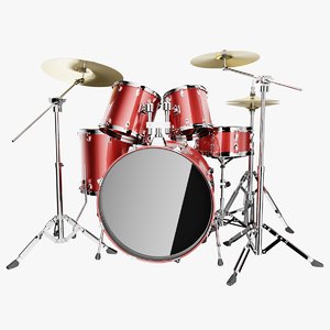 drums cymbal 3D