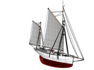 ship 3D model