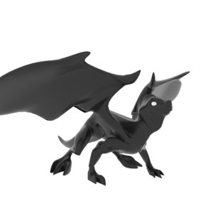 dragon animations 3D model