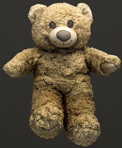 photogrammetry teddy bear model