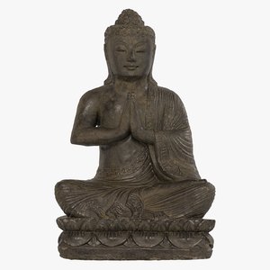 3d buddha statue