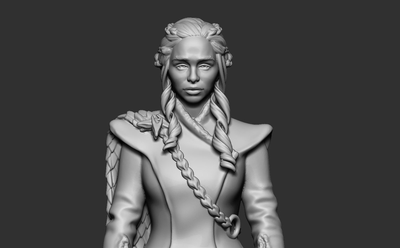 Daenerys Targaryen 3d Turbosquid 1373042