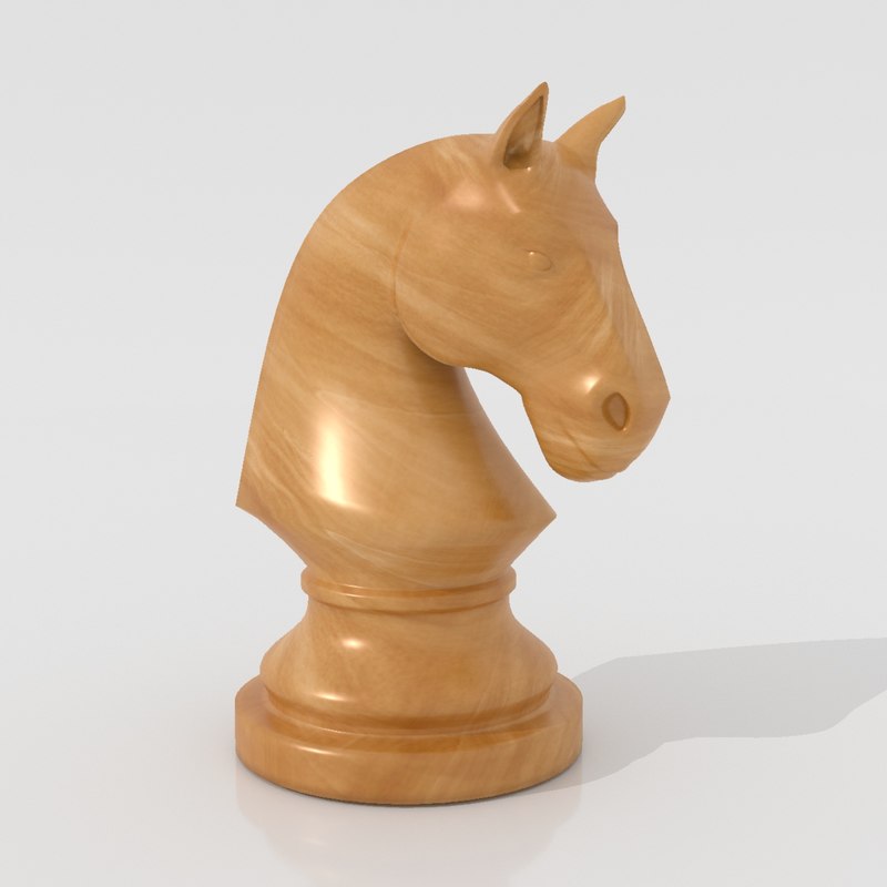 3D horse chess model - TurboSquid 1373086