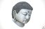 3D great buddha statue