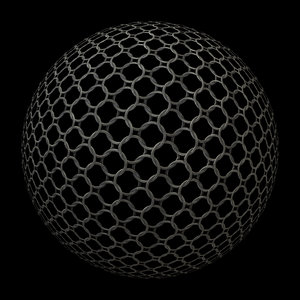 Medieval Armor Chain Mail PBR Texture Map Set