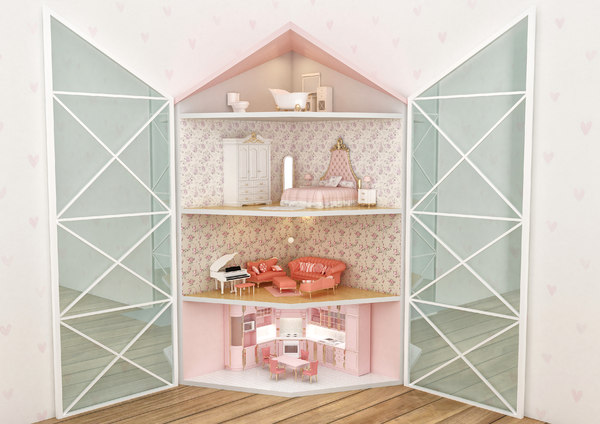 corner dollhouse