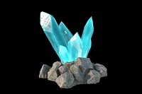 crystal magic 3D model