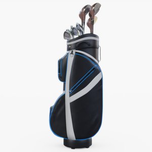 golf bag 3D model