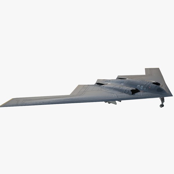 3d model b-2 spirit stealth bomber