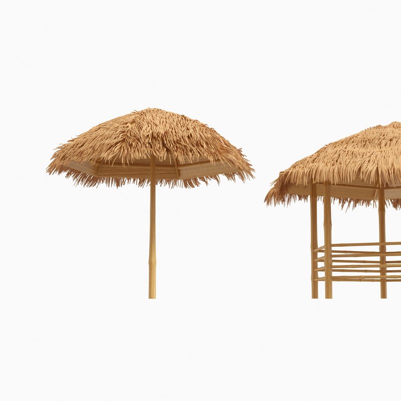 3D Other bamboo canopy shelter