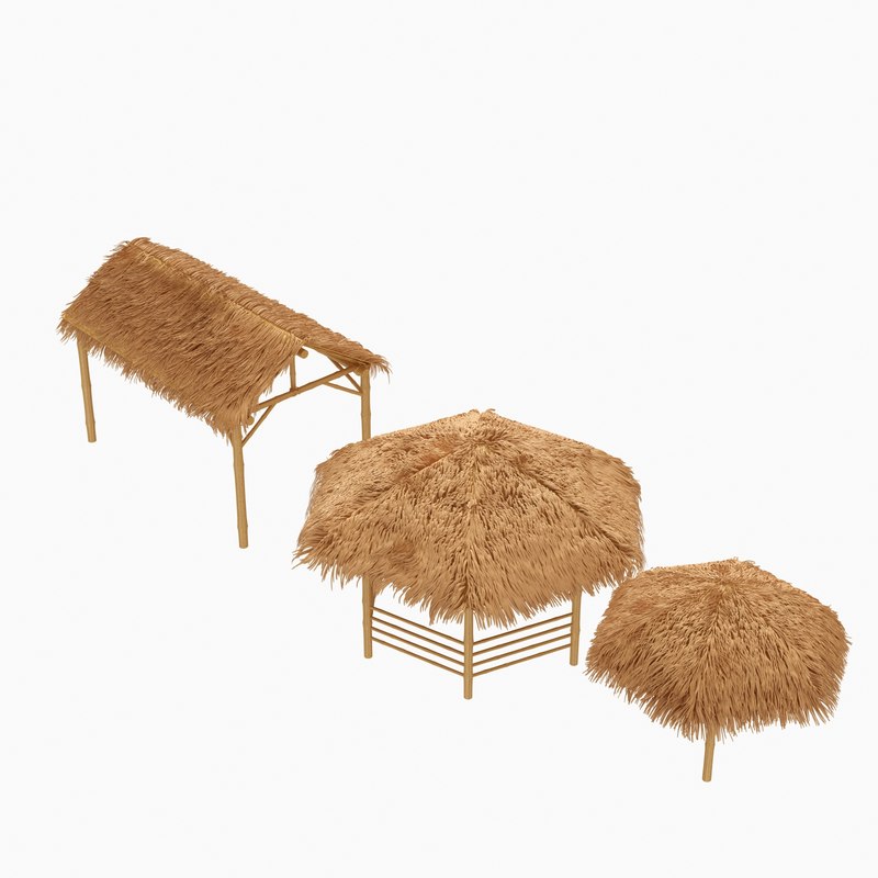 3D Other bamboo canopy shelter