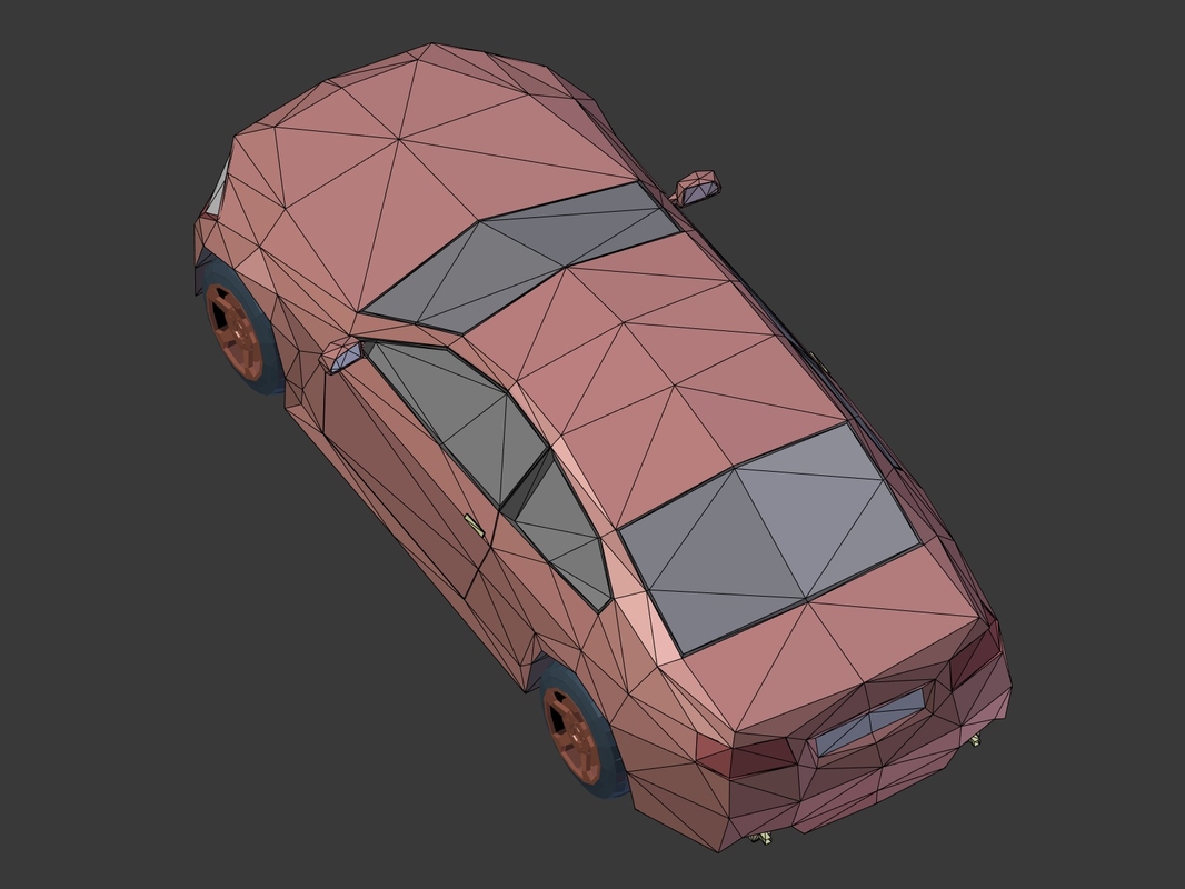 3D blender car TurboSquid 1254065