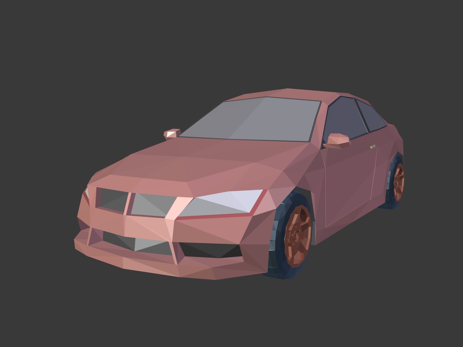 3D blender car TurboSquid 1254065