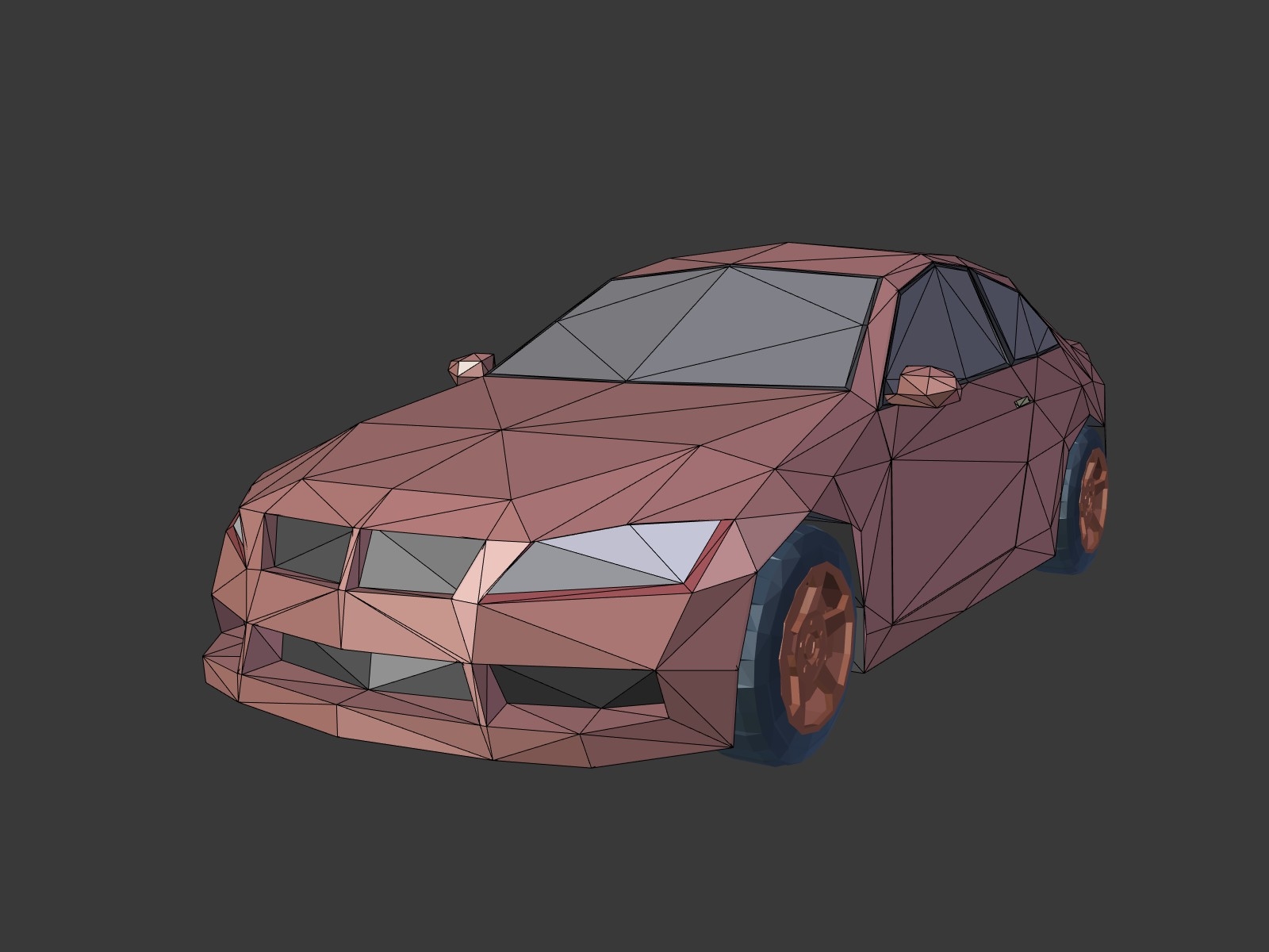 3D blender car - TurboSquid 1254065