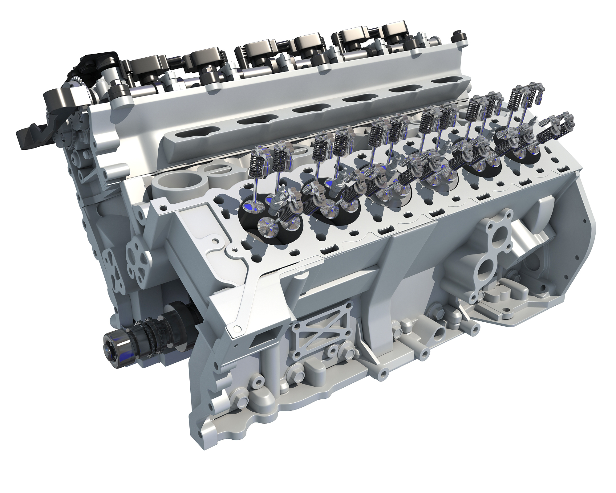 v12 engine drawing