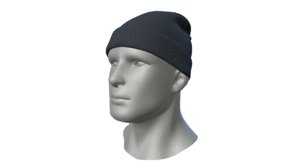 3D winter hat