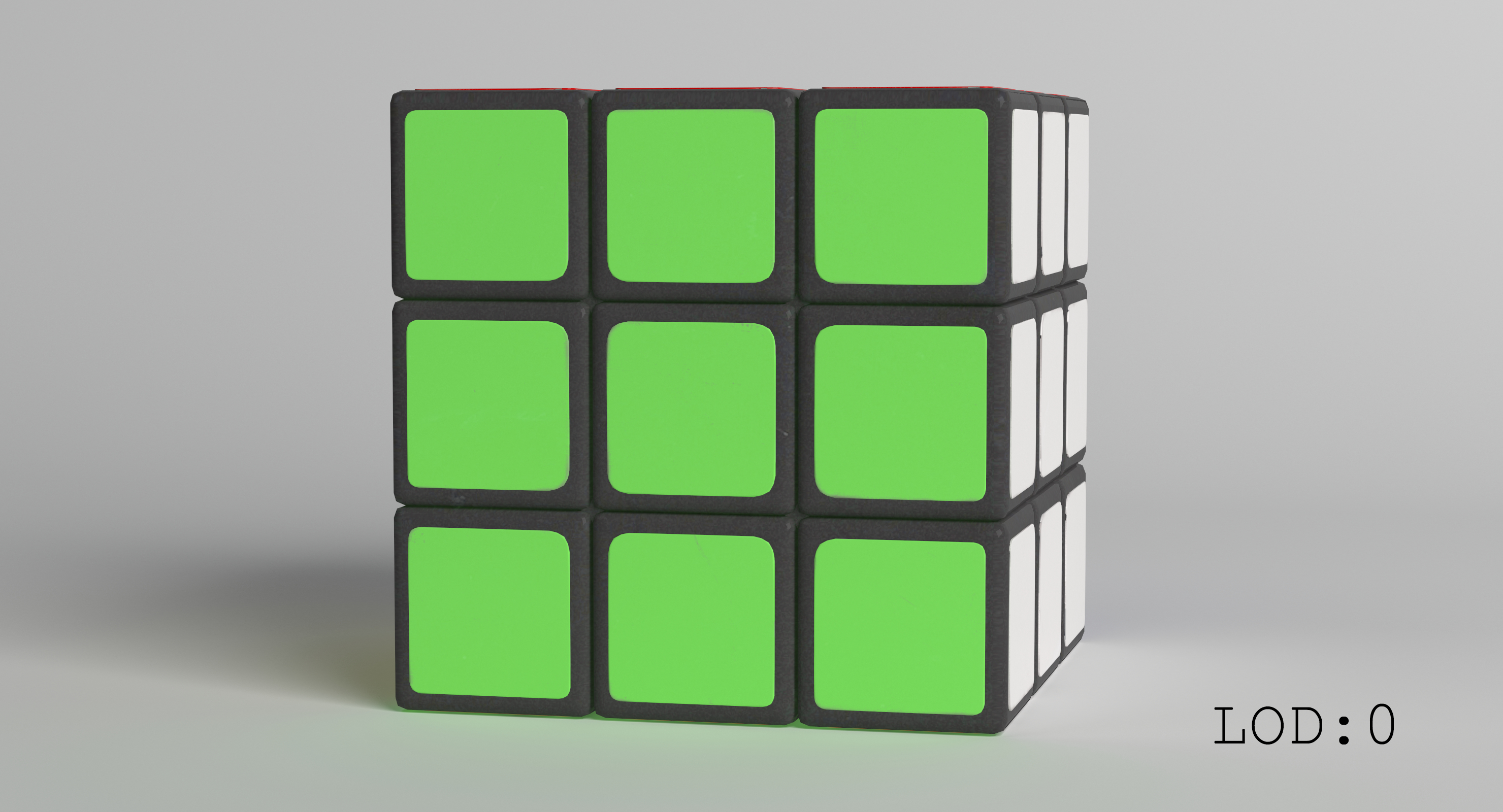 魔方魔方3d模型