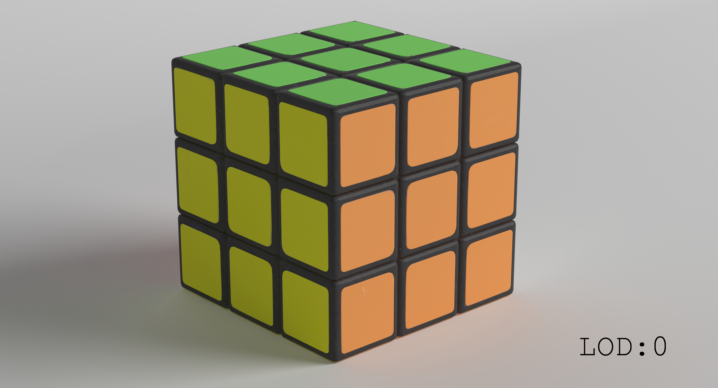 魔方魔方3d模型